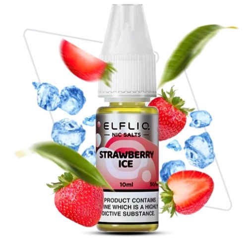 Жидкость Elf Liq 10 мл 50 мг Strawberry ice (Клубника Лед)