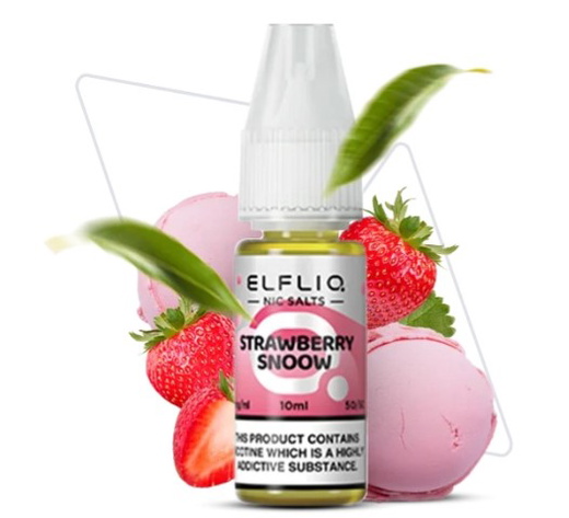 Жидкость Elf Liq 10 мл 50 мг Strawberry snow (Клубничное мороженое)