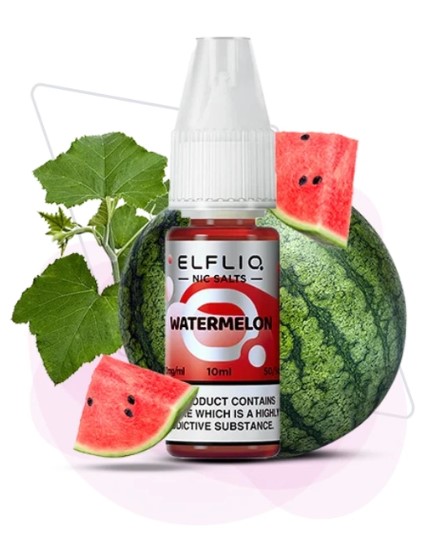 Сольова рідина Elf Bar Elf Liq 10 мл 50 мг Watermelon (Кавун)