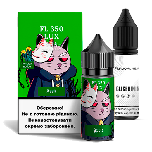 Набор Flavorlab FL350 LUX без никотина (Яблоко) 30мл