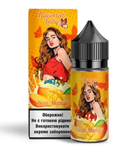 Ароматизатор Flavorlab Lady 12мл Beer Mango (Пиво с манго)