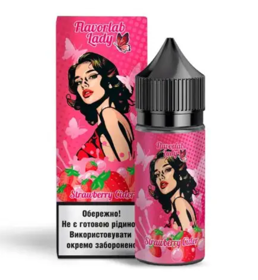 Ароматизатор Flavorlab Lady 12мл Strawberry Cider (Клубничный сидр)