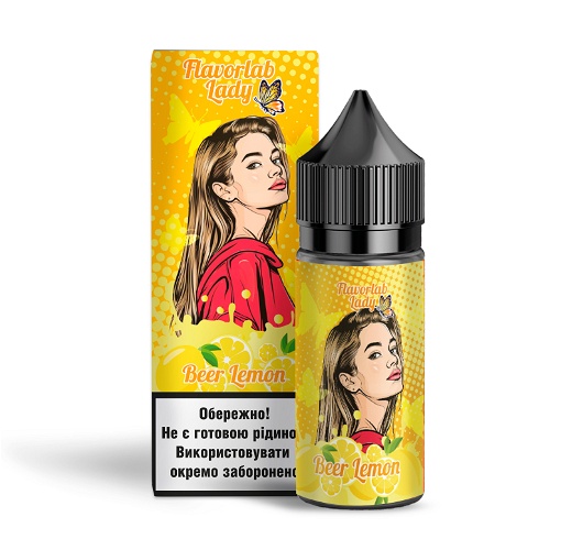 Набор Flavorlab Lady Beer Lemon (Пиво Лимон) 30 мл 50 мг