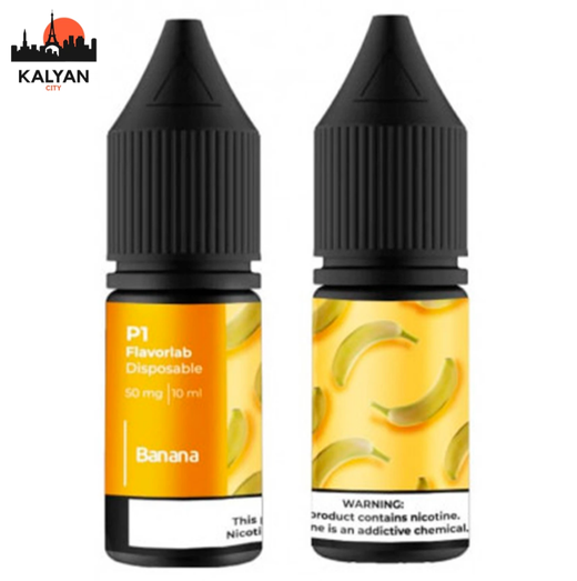 Набор солевой жидкости Flavorlab P1 Banana (Банан) 10мл 65мг