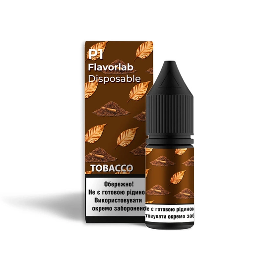 Набор солевой жидкости Flavorlab P1 Tobacco (Табак) 10 мл 65 мг