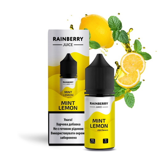 Набор солевой жидкости Flavorlab Rainberry Mint Lemon (Мята Лимон) 30 мл 50 мг