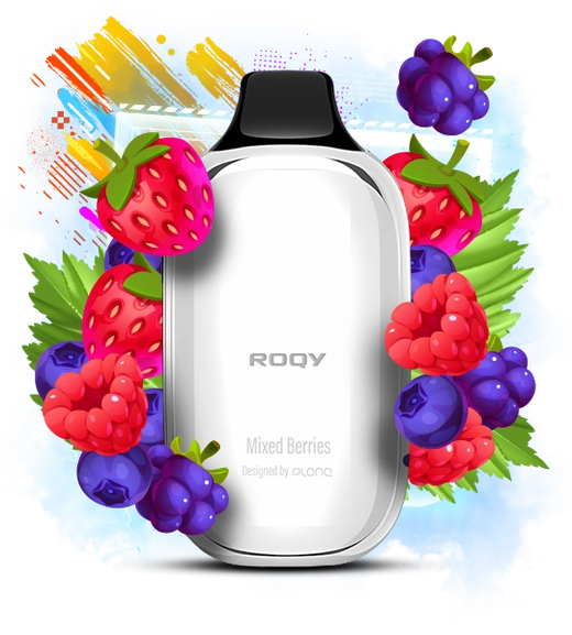 FLONQ ROQY 40000 Mixed Berries (Мікс ягід)