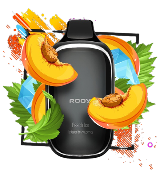 FLONQ ROQY 40000 Peach Icy (Персик Лід)