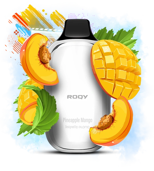 FLONQ ROQY 40000 Pineapple Mango (Ананас Манго)