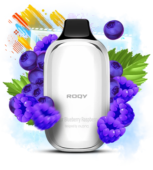 FLONQ ROQY 40000 Sour Blueberry Raspberry (Кисла чорниця Малина)