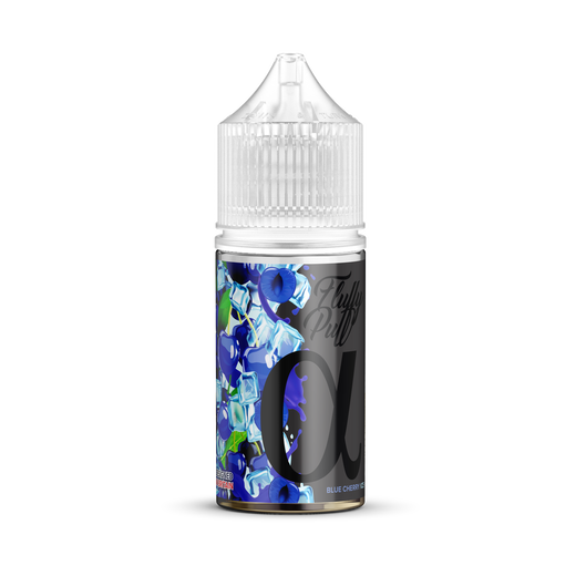 Набор солевой жидкости Fluffy Puff Alpha Blue Cherry Ice (Синяя вишня Лед) 30 мл 25 мг
