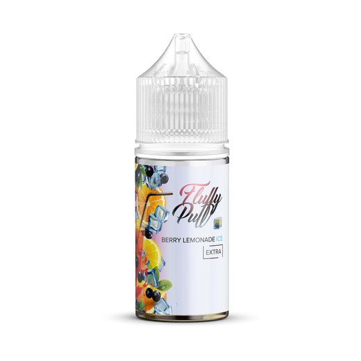 Набір Fluffy Puff без нікотину Berry Lemonade Ice (Ягідний лимонад Лід) 30 мл 0 мг