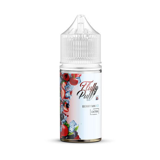 Набір Fluffy Puff без нікотину Berry Mix Ice (Ягідний мікс Лід) 30 мл 0 мг