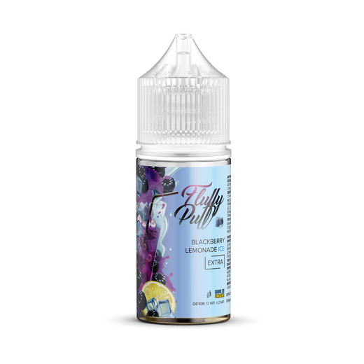 Набор Fluffy Puff без никотина Blackberry Lemonade Ice (Лимонад с ежевикой Лед) 30 мл 0 мг
