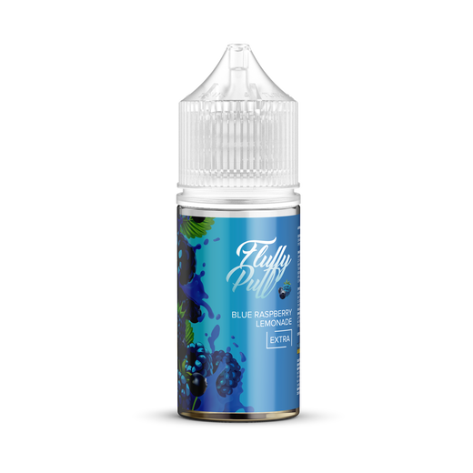 Набір Fluffy Puff без нікотину Blue Raspberry Lemonade (Лимонад з блакитною малиною) 30 мл 0 мг