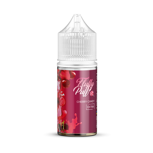 Набір Fluffy Puff без нікотину Cherry Candy (Вишнева цукерка) 30 мл 0 мг