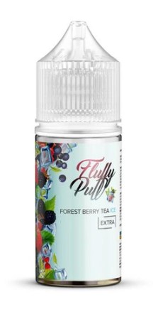 Набор солевой жидкости Fluffy Puff Forest Berry Tea Ice (Чай из лесных ягод со льдом) 30мл 65мг