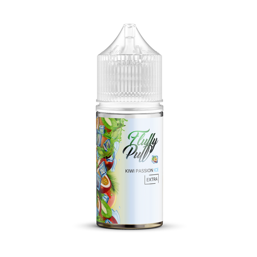 Набір Fluffy Puff без нікотину Kiwi Passion Ice (Ківі Маракуя Лід) 30 мл 0 мг
