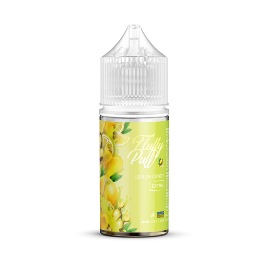 Набір Fluffy Puff без нікотину Lemon Candy (Лимонні цукерки) 30 мл 0 мг