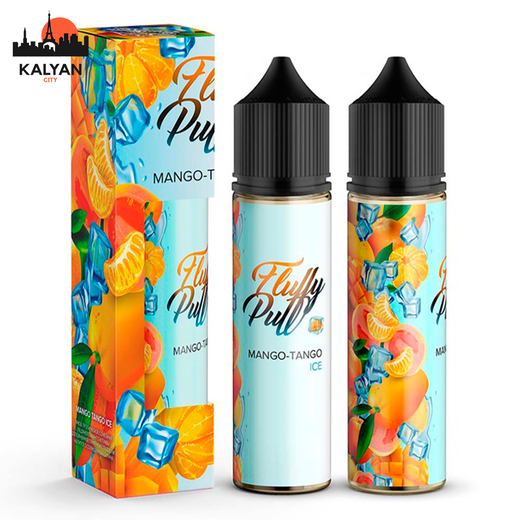 Набір Fluffy Puff Органіка Mango Tango Ice (Манго, гуава і мандарин з холодком) 60 мл 1 мг