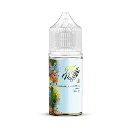 Набір Fluffy Puff без нікотину Pineapple Mango Ice (Ананас Манго Лід) 30 мл 0 мг