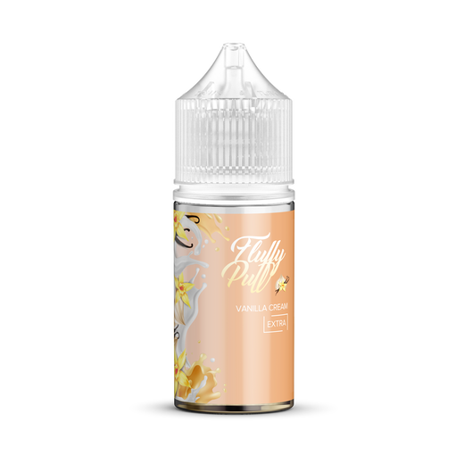 Набор Fluffy Puff без никотина Vanilla Cream (Ванильный крем) 30 мл 0 мг