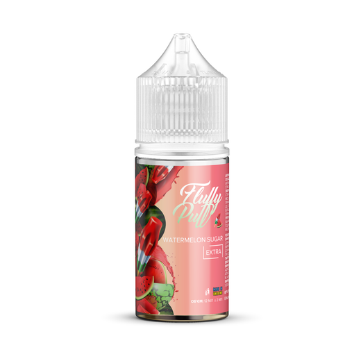Набір Fluffy Puff без нікотину Watermelon Sugar (Солодкий кавун) 30 мл 0 мг
