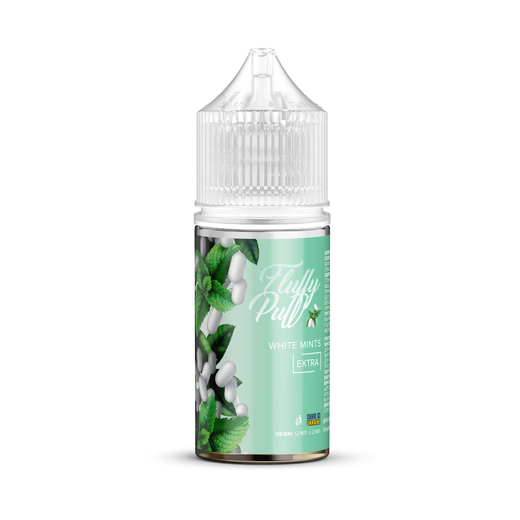 Набір Fluffy Puff без нікотину White Mints (Тік-Так) 30 мл 0 мг