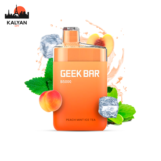 Geek Bar B5000 Peach Mint Ice Tea (Холодный Чай Персик Мята)