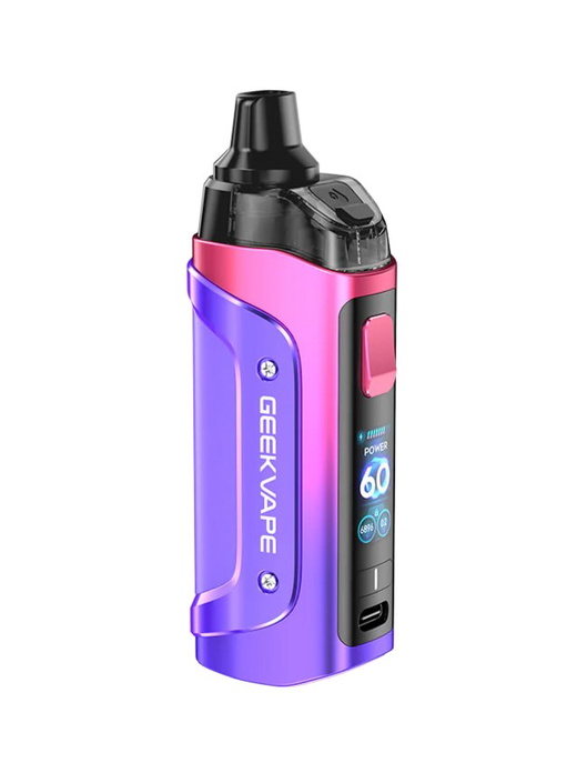 Pod-система GeekVape Aegis Boost 3 Pod Mod Kit Rainbow Purple (Фіолетово-синій)