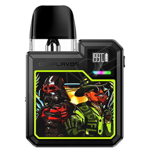 Pod-система Geekvape Digiflavor Digi-Q Warrior Dark (Чёрный)