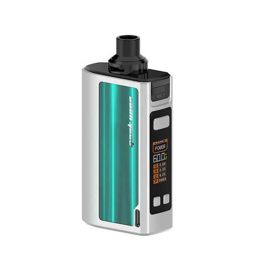 Pod-система GeekVape Obelisk 60 Pod Kit Silver Green (Срібло Зелений)