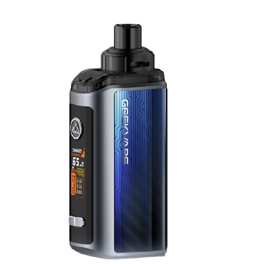 Pod Mod GeekVape Obelisk 65 FC 2200 мАч Navy Blue (Серебристо-синий)