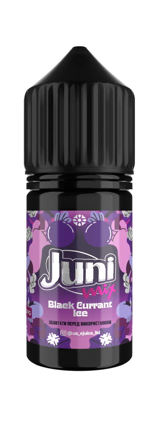 Аромабустер Juni Mix Black Currant Ice (Черная смородина Лед) 14мл