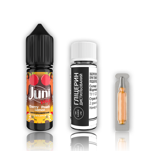 Набір Juni Mix Cherry Peach Lemon (Вишня Персик Лимон) 15мл 50мг