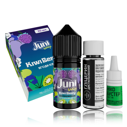 Набор Juni Mix HYBRID Kiwi Berry (Киви Ягоды) 30мл 50мг