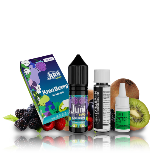 Набор Juni Mix Kiwi Berry (Киви Ягоды) 15мл 50мг