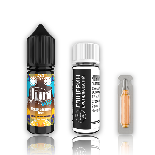 Набір Juni Mix Sour Lemon Ice (Лимон Лід) 15мл 50мг