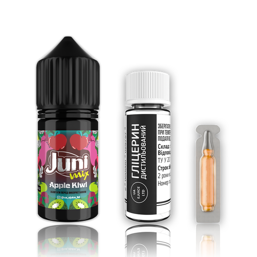 Набір Juni Mix Apple Kiwi (Яблуко Ківі) 30мл 50 мг