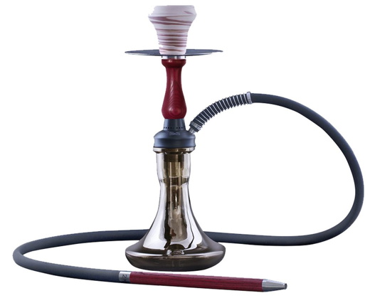 Кальян 2x2 Hookah Pixel Coral Dark висота 39 см на 1 персону