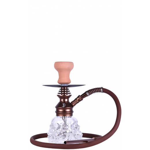 Кальян Yahya Skull Brown (Коричневый)
