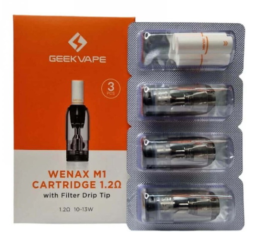 Картридж Geekvape Wenax M1 з фільтром 1.2 Ом, 2 мл