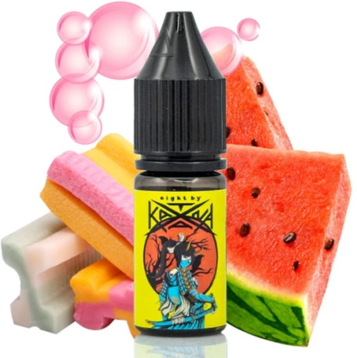 Жидкость Katana Watermelon Bubble Gum (Арбузная жвачка) 10 мл 50 мг