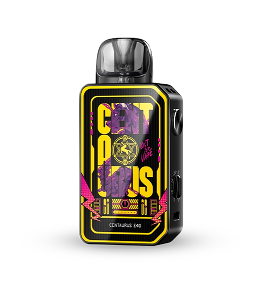 Pod Mod Lost Vape Centaurus E40 1400 мАг E40 Spirit (Черно-желтый)