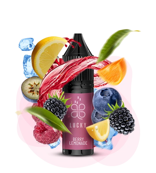 Солевая жидкость Lucky 15 мл 50 мг Berry Lemonade (Ягодный Лимонад)