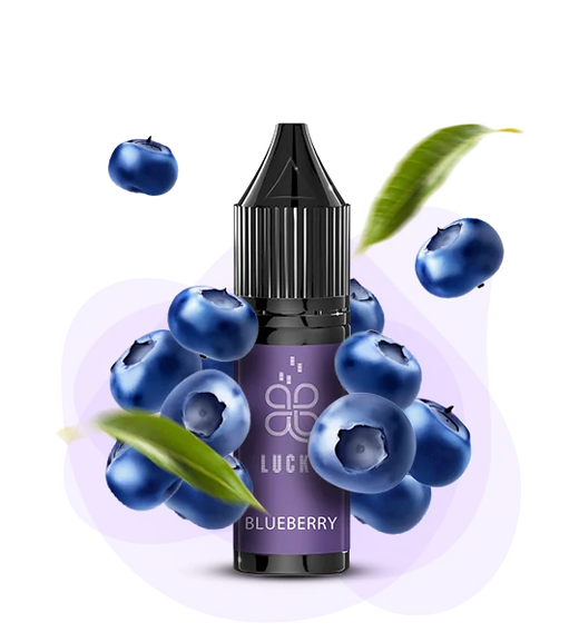 Сольова рідина Lucky 15 мл 50 мг Blueberry (Чорниця)