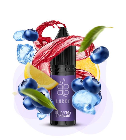 Солевая жидкость Lucky 15 мл 50 мг Blueberry Lemonade (Черничный Лимонад)