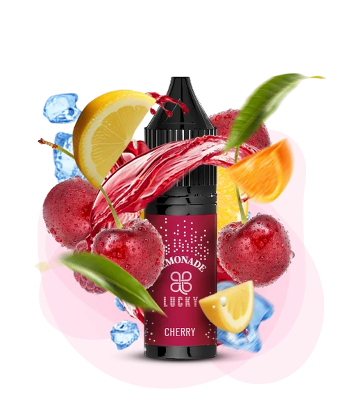 Сольова рідина Lucky Lemonade 15 мл 50 мг Cherry (Вишня)