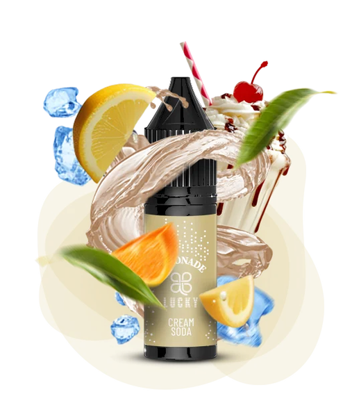 Сольова рідина Lucky Lemonade 15 мл 50 мг Cream Soda (Крем-сода)