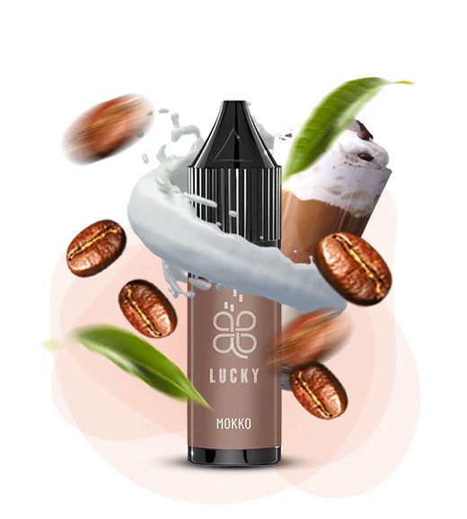 Солевая жидкость Lucky 15 мл 50 мг Mokko (Кофе с Молоком)